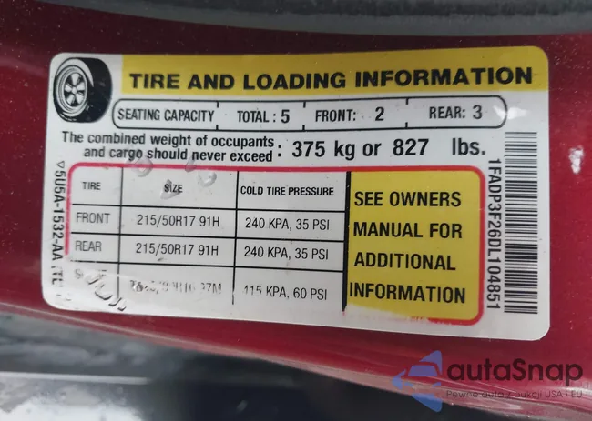 1FADP3F26DL104851: 43753980