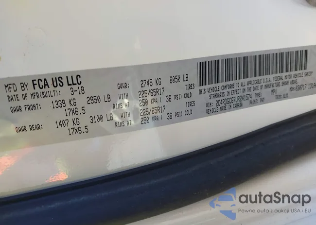 2C4RDGCG7JR241574: 43755246