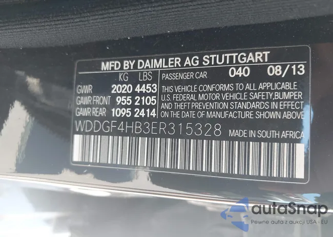 WDDGF4HB3ER315328: 43755355