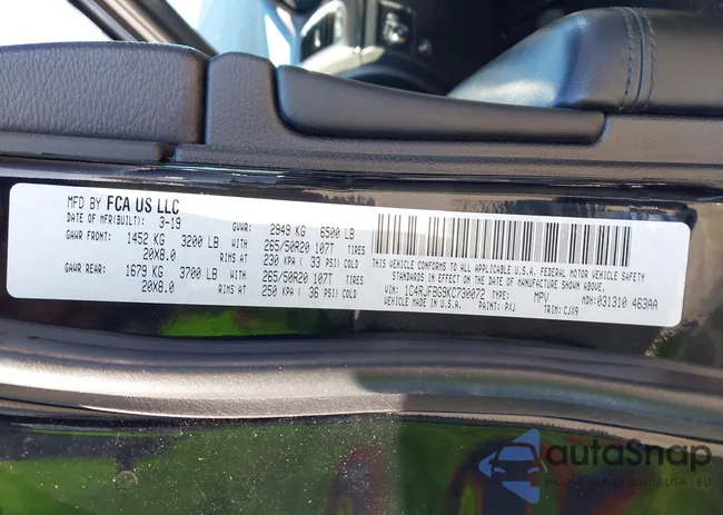 1C4RJFBG9KC730072: 43754895