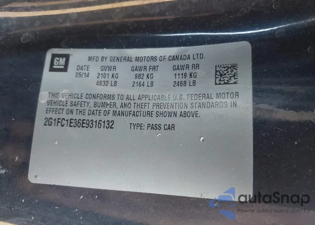 2G1FC1E36E9316132: 43756243