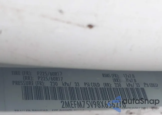 2MEFM75V98X656270: 43756322