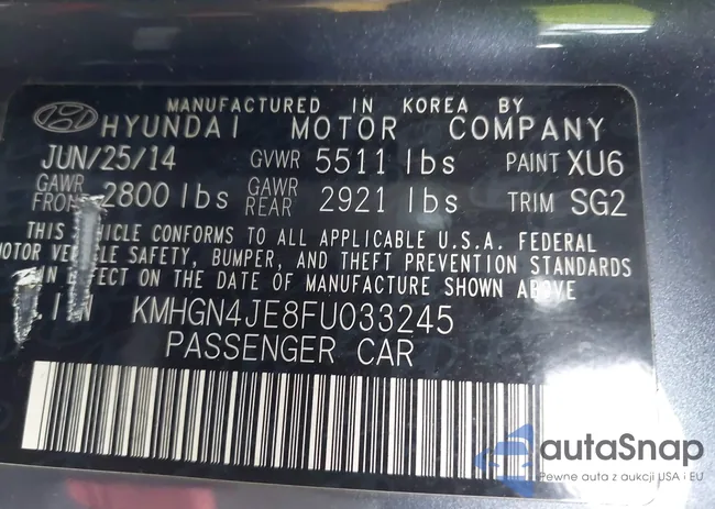 KMHGN4JE8FU033245: 43755627