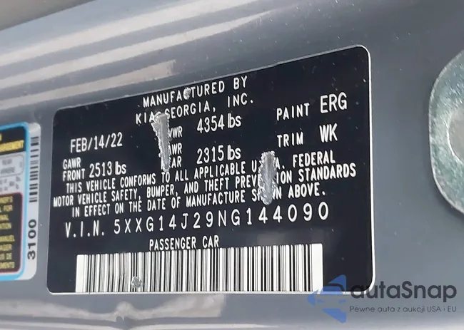 5XXG14J29NG144090: 43755632