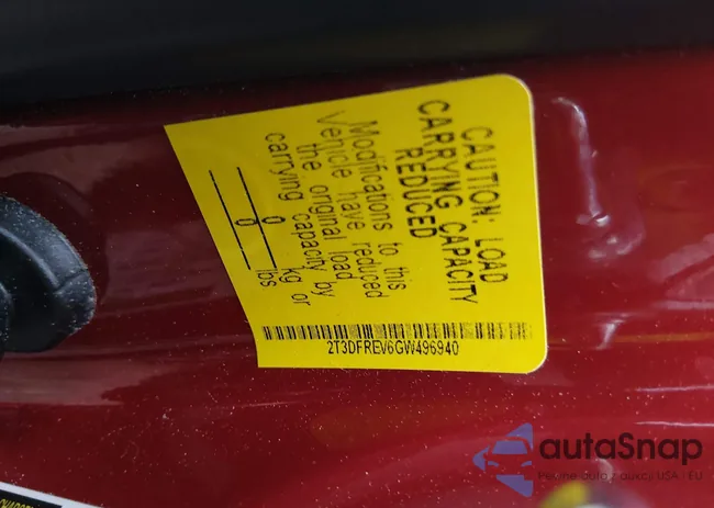 2T3DFREV6GW496940: 43755749