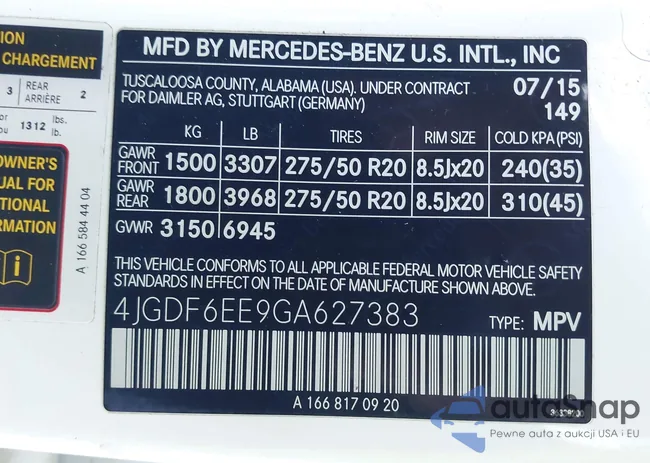 4JGDF6EE9GA627383: 43755783