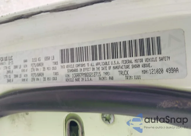 1C6RR7PM8GS212715: 43755792