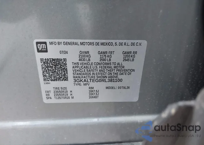 3GKALTEG0RL381100: 43755793