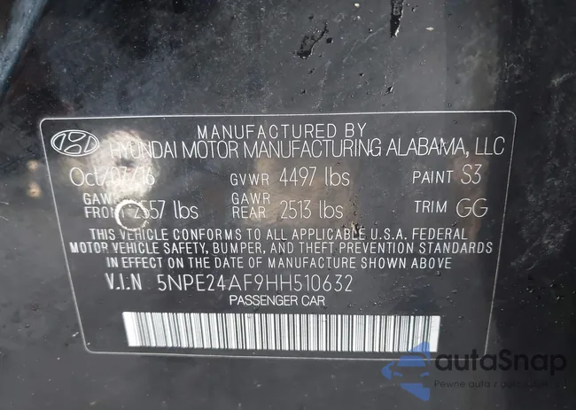 5NPE24AF9HH510632: 43755812