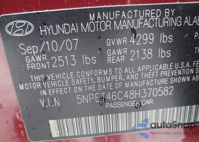 5NPET46C48H370582: 43755856