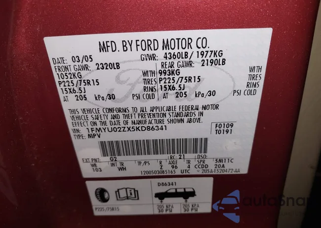 1FMYU02ZX5KD86341: 43755965