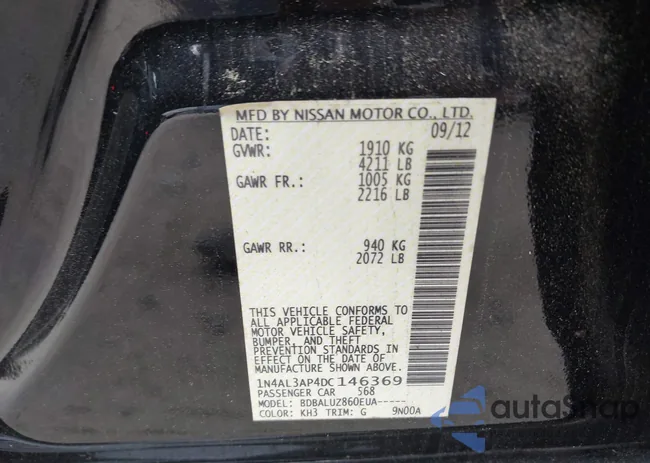 1N4AL3AP4DC146369: 43755988