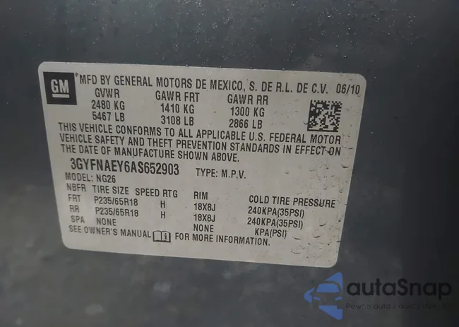 3GYFNAEY6AS652903: 43757203