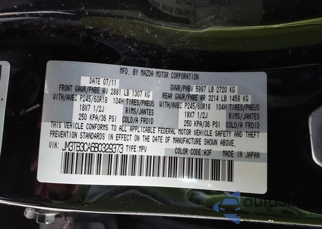 JM3TB3CA6B0329373: 43757213