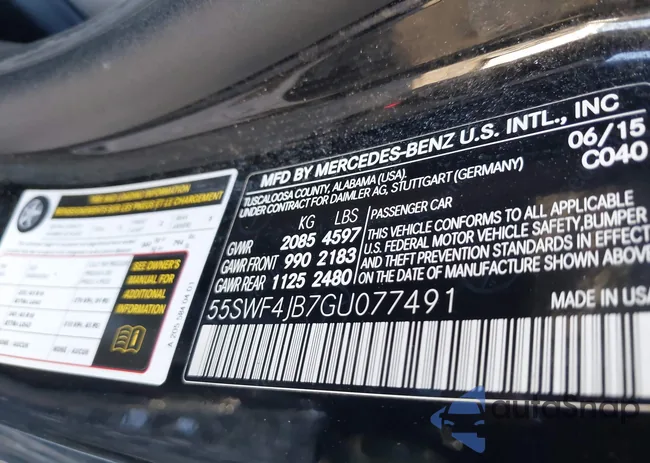 55SWF4JB7GU077491: 43757365