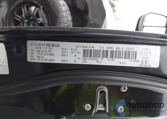 1C6RR7VMXFS687932: 43757470