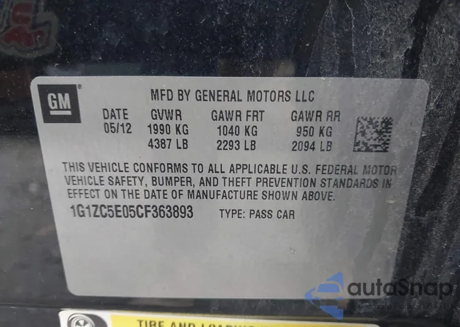 1G1ZC5E05CF363893: 43756607