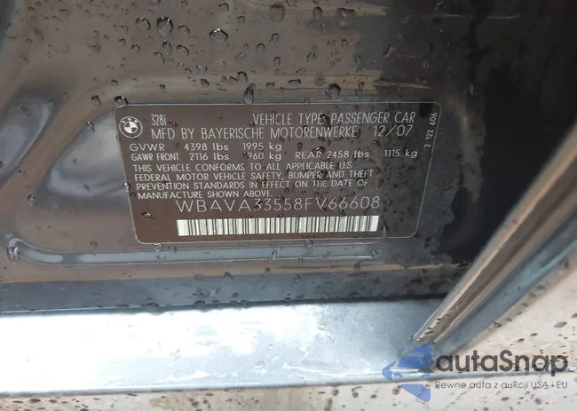 WBAVA33558FV66608: 43756645