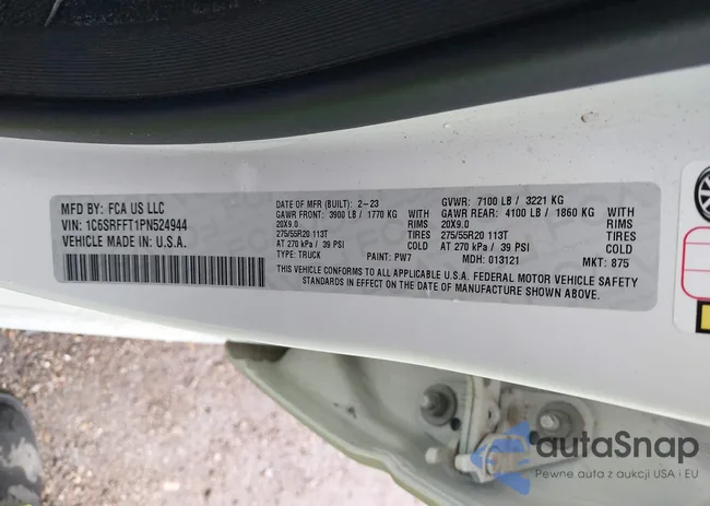 1C6SRFFT1PN524944: 43756893