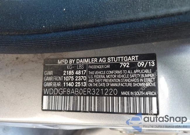 WDDGF8AB0ER321220: 43758021