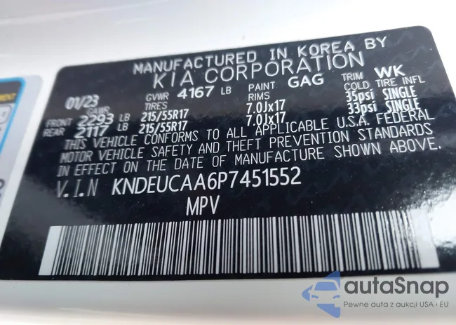 KNDEUCAA6P7451552: 43758026