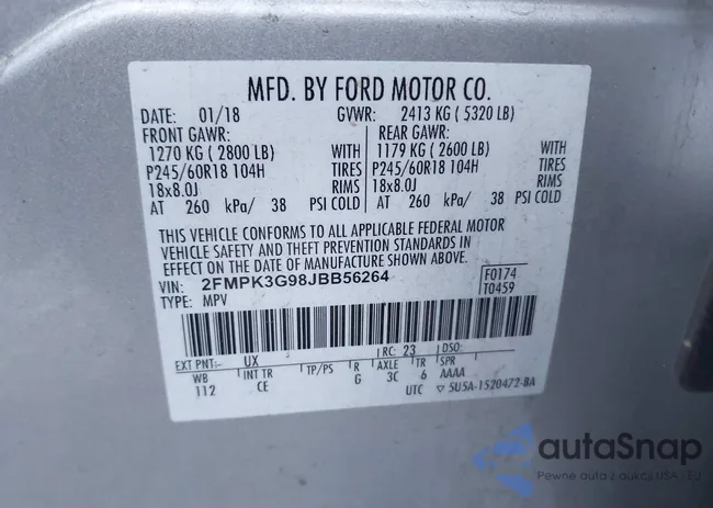 2FMPK3G98JBB56264: 43758115