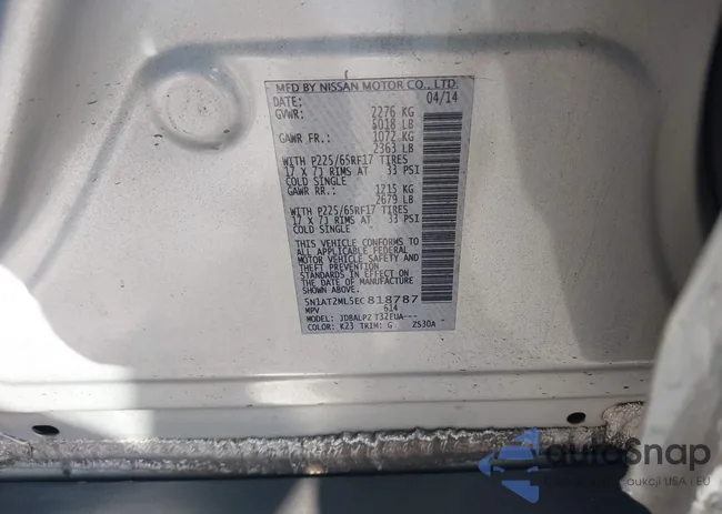 5N1AT2ML5EC818787: 43757759