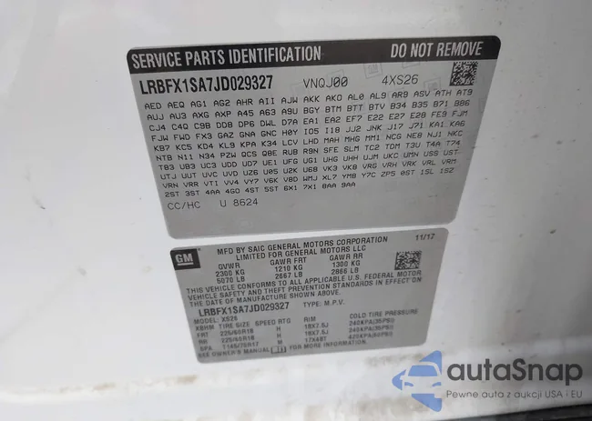 LRBFX1SA7JD029327: 43757936