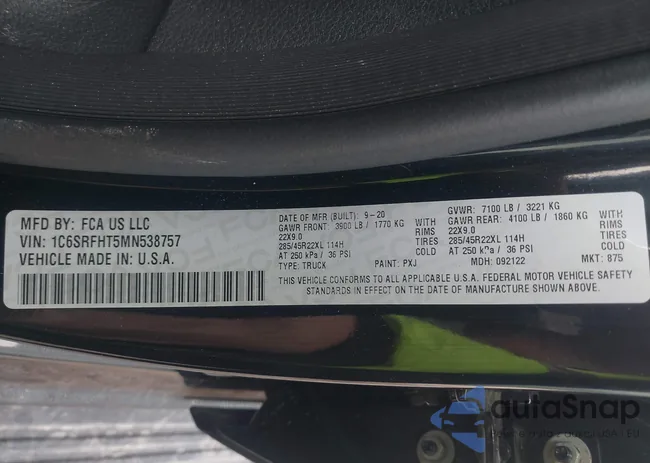 1C6SRFHT5MN538757: 43759038