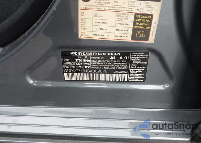 WDDNG7KB1BA389078: 43760008