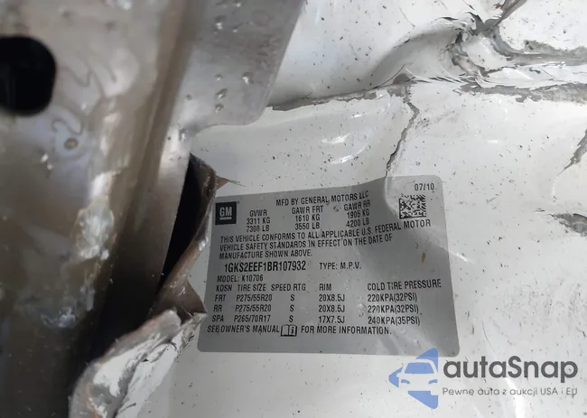 1GKS2EEF1BR107932: 43760153