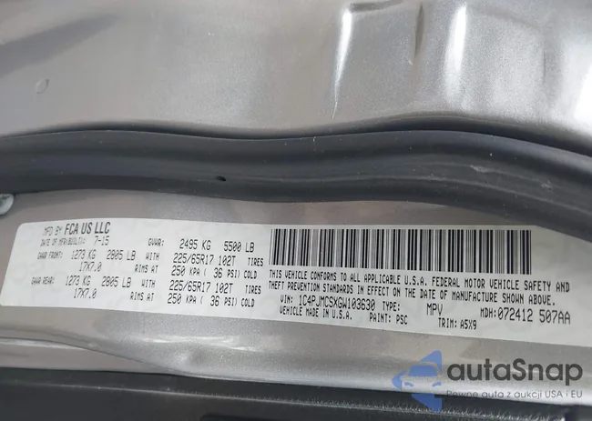 1C4PJMCSXGW103630: 43760156