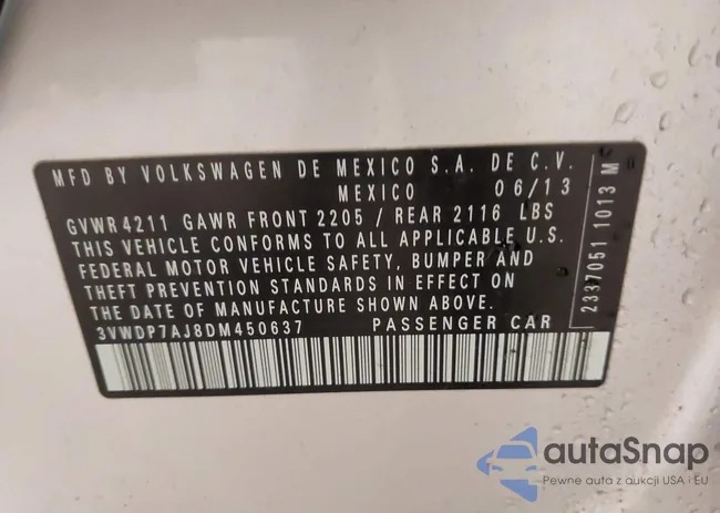 3VWDP7AJ8DM450637: 43760168