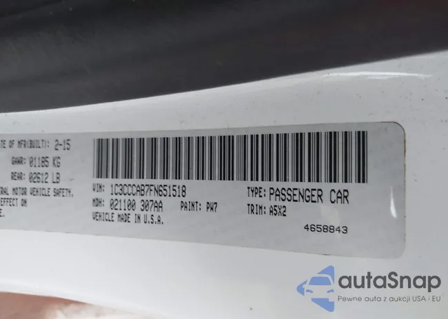 1C3CCCAB7FN651518: 43760348