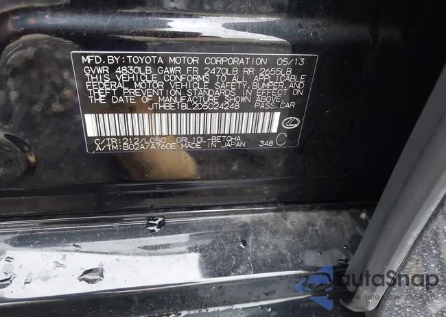 JTHBE1BL2D5024248: 43759949