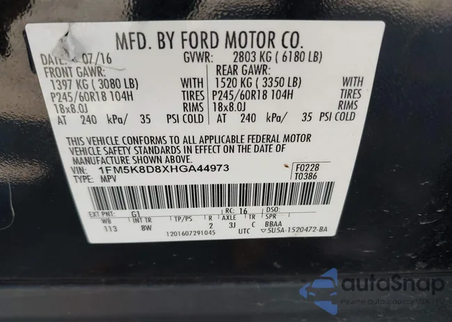 1FM5K8D8XHGA44973: 43759965