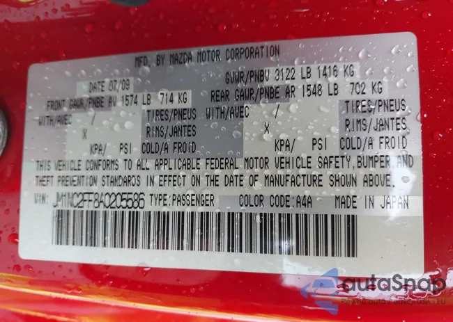 JM1NC2FF8A0205586: 43761592