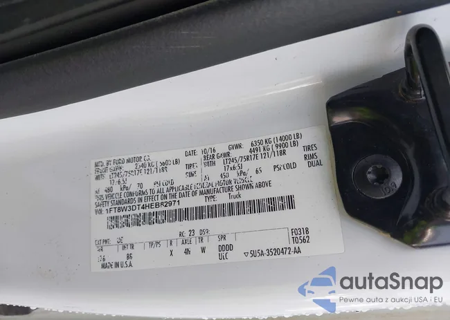 1FT8W3DT4HEB82971: 43760963