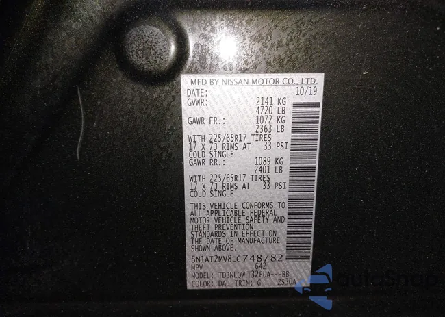 5N1AT2MV8LC748782: 43762036