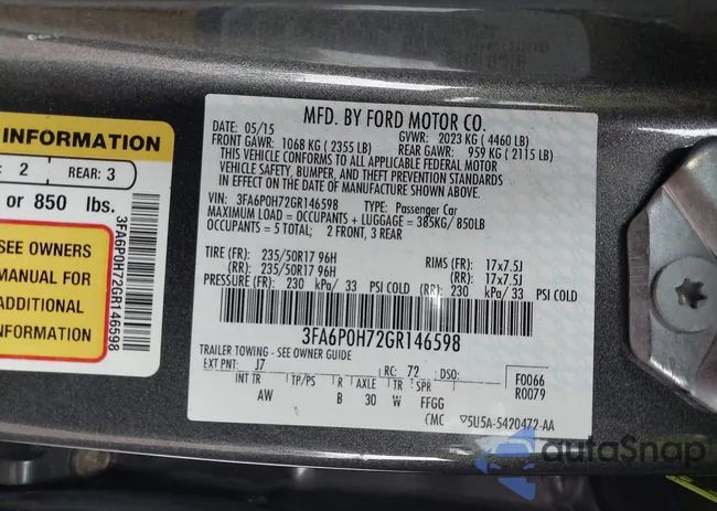 3FA6P0H72GR146598: 43762055