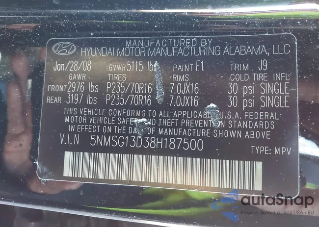 5NMSG13D38H187500: 43762487