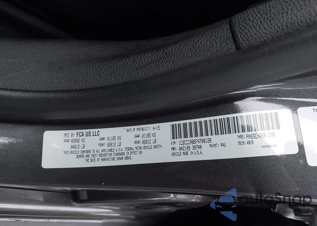 1C3CCCAB6FN708128: 43762574