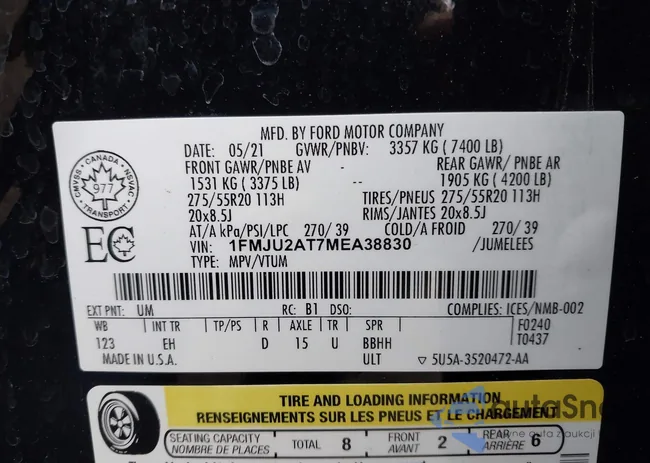 1FMJU2AT7MEA38830: 43763232