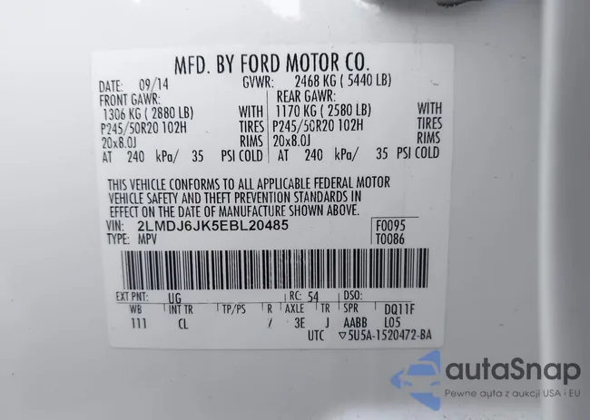 2LMDJ6JK5EBL20485: 43763236