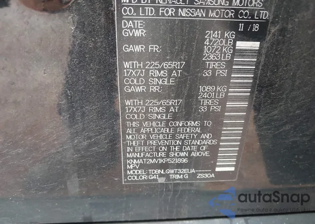 KNMAT2MV1KP521896: 43763312