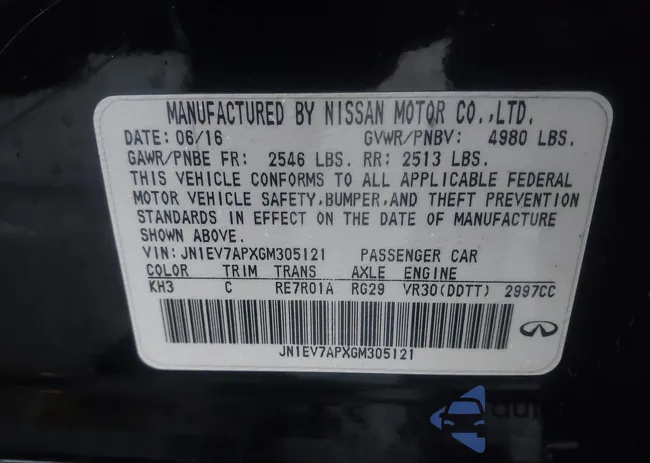 JN1EV7APXGM305121: 43763331