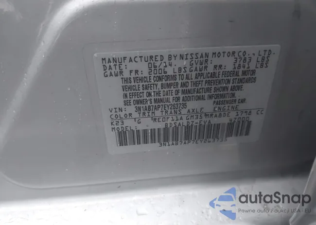 3N1AB7AP7EY263735: 43763381