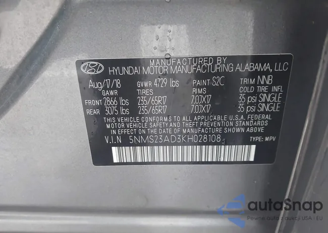 5NMS23AD3KH028108: 43763584