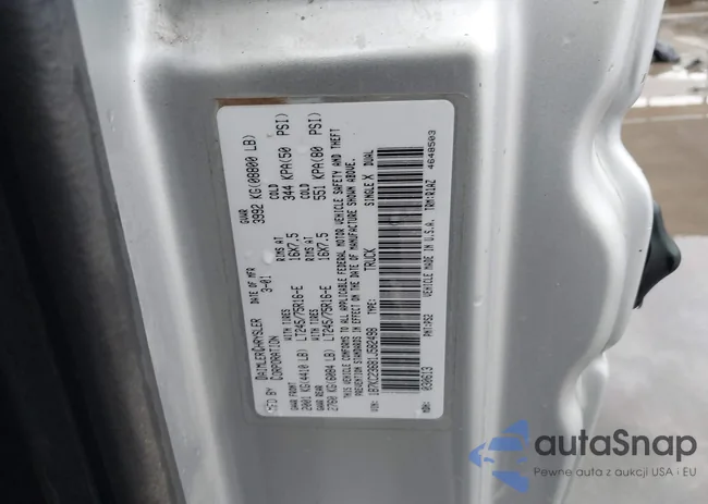 1B7KC23681J582498: 43762967