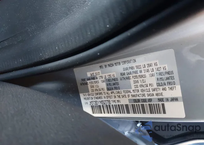 JM3TCBDY1M0523766: 43762999